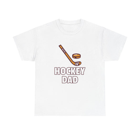 HOCKEY DAD Unisex Heavy Cotton Tee