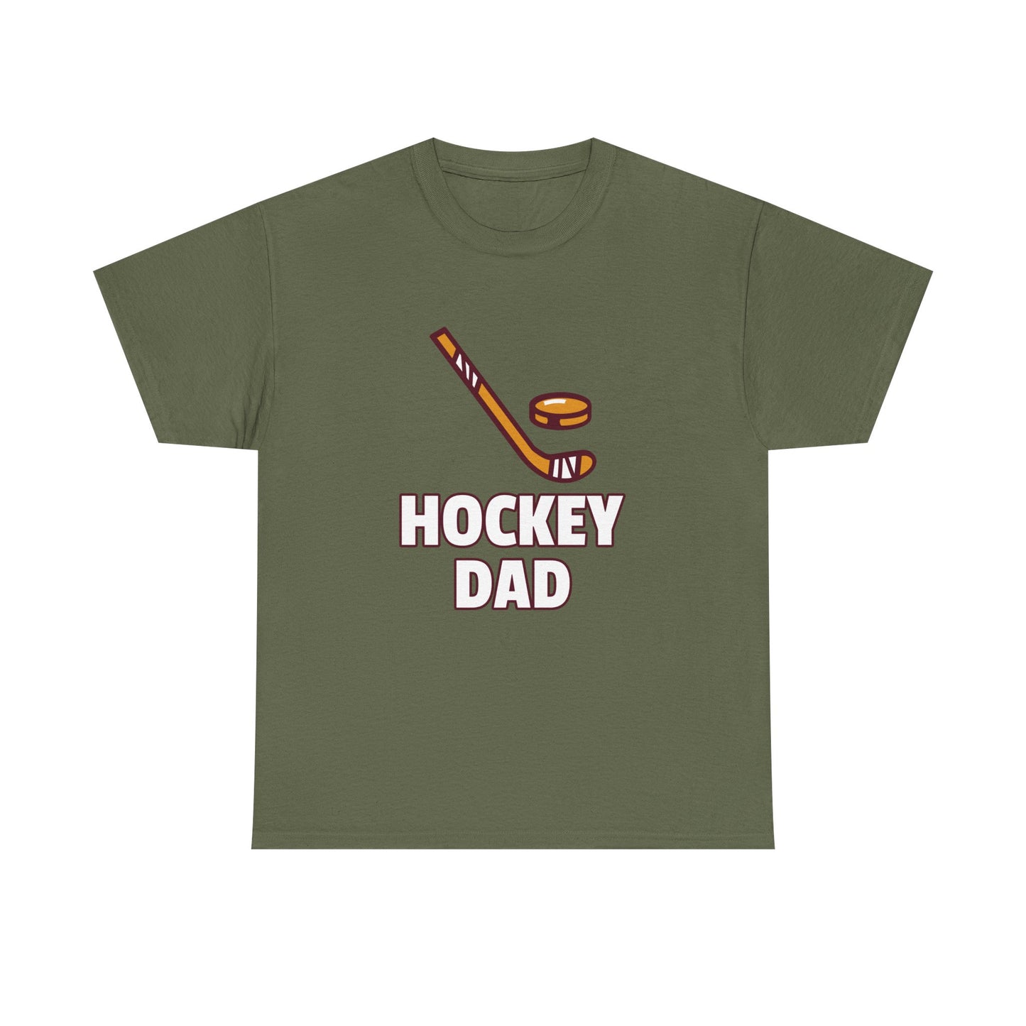 HOCKEY DAD Unisex Heavy Cotton Tee