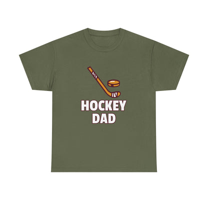 HOCKEY DAD Unisex Heavy Cotton Tee