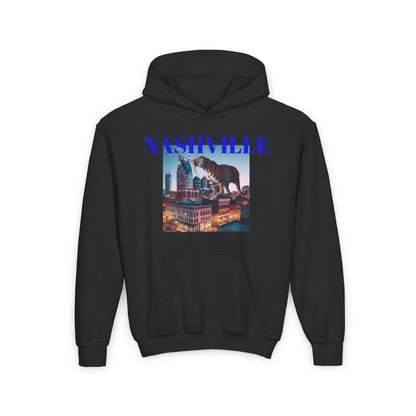 Youth Nashville Graphic Hoodie - Heavy Blend Sweatshirt