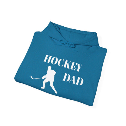 Hockey Dad Unisex Heavy Blend™ Hooded Sweatshirt | Perfect Gift for Hockey Lovers