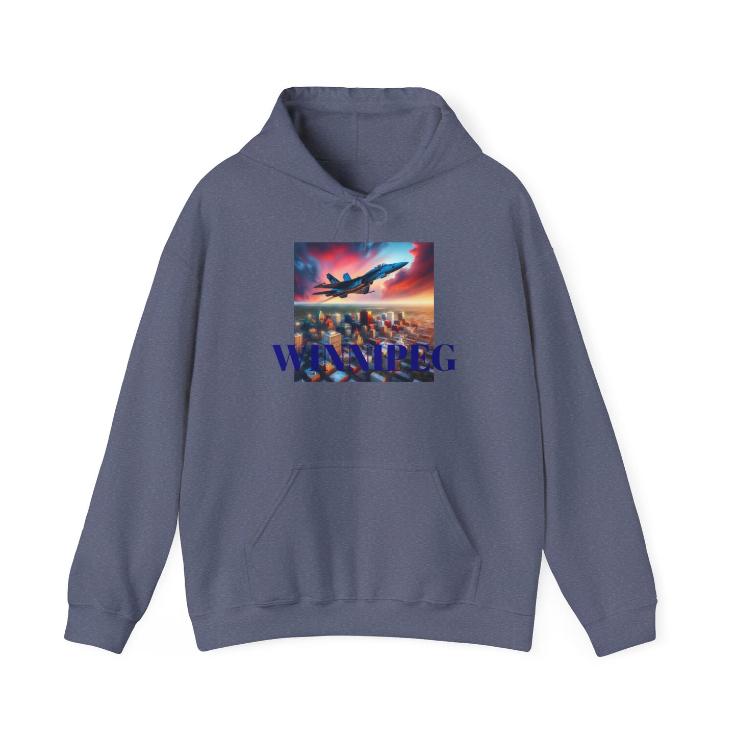 WINNIPEG ADULT Graphic Hoodie - Unisex Heavy Blend™ - CITY SERIES