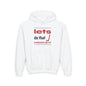 LETS DO THAT HOCKEY Youth Heavy Blend Hooded Sweatshirt