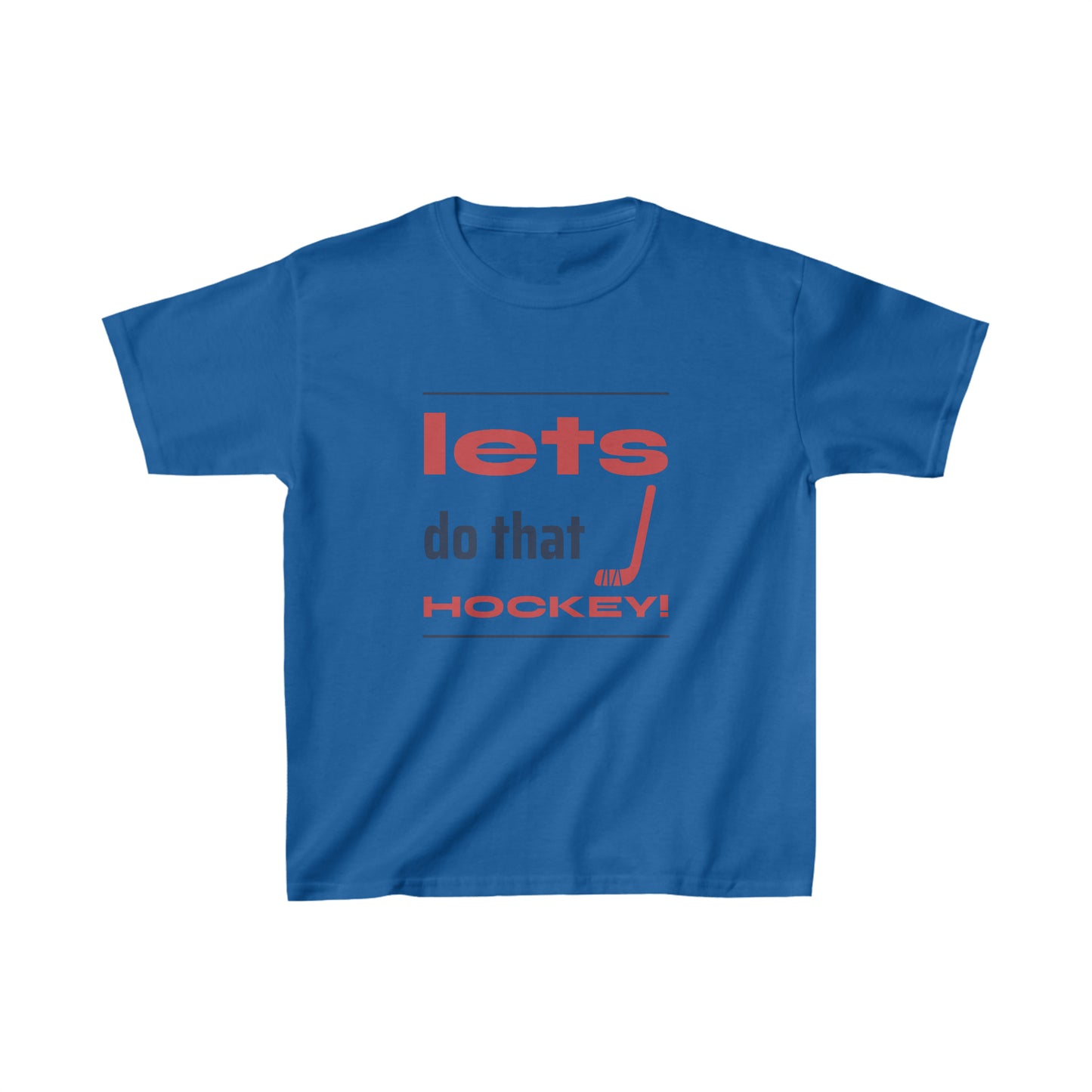 LET DO THAT HOCKEY Kids Heavy Cotton™ Tee