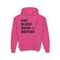 Youth Hockey Sweatshirt - Eat Sleep Rink Repeat