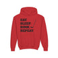 Youth Hockey Sweatshirt - Eat Sleep Rink Repeat
