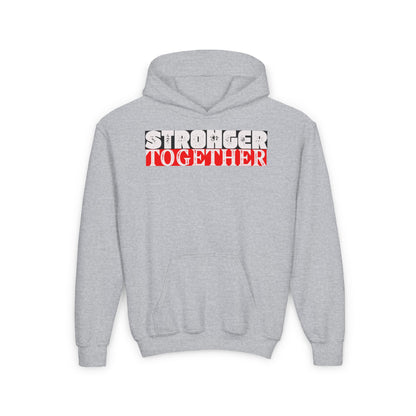 Stronger Together Youth Hoodie - Cozy Blend