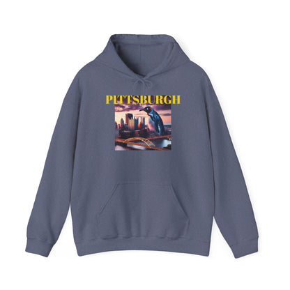 PITTSBURGH ADULT Graphic Hoodie - Unisex Heavy Blend™ - CITY SERIES