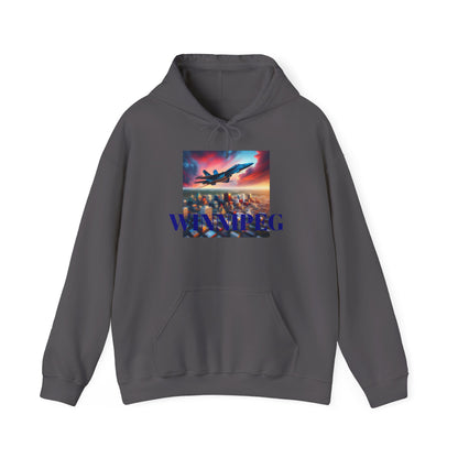 WINNIPEG ADULT Graphic Hoodie - Unisex Heavy Blend™ - CITY SERIES