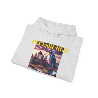 PITTSBURGH ADULT Graphic Hoodie - Unisex Heavy Blend™ - CITY SERIES