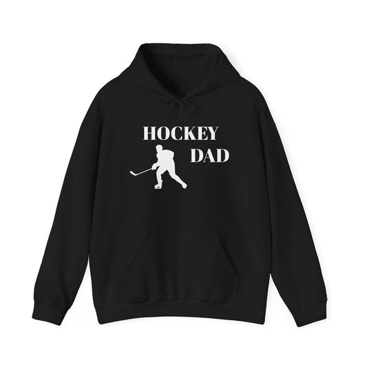 Hockey Dad Unisex Heavy Blend™ Hooded Sweatshirt | Perfect Gift for Hockey Lovers