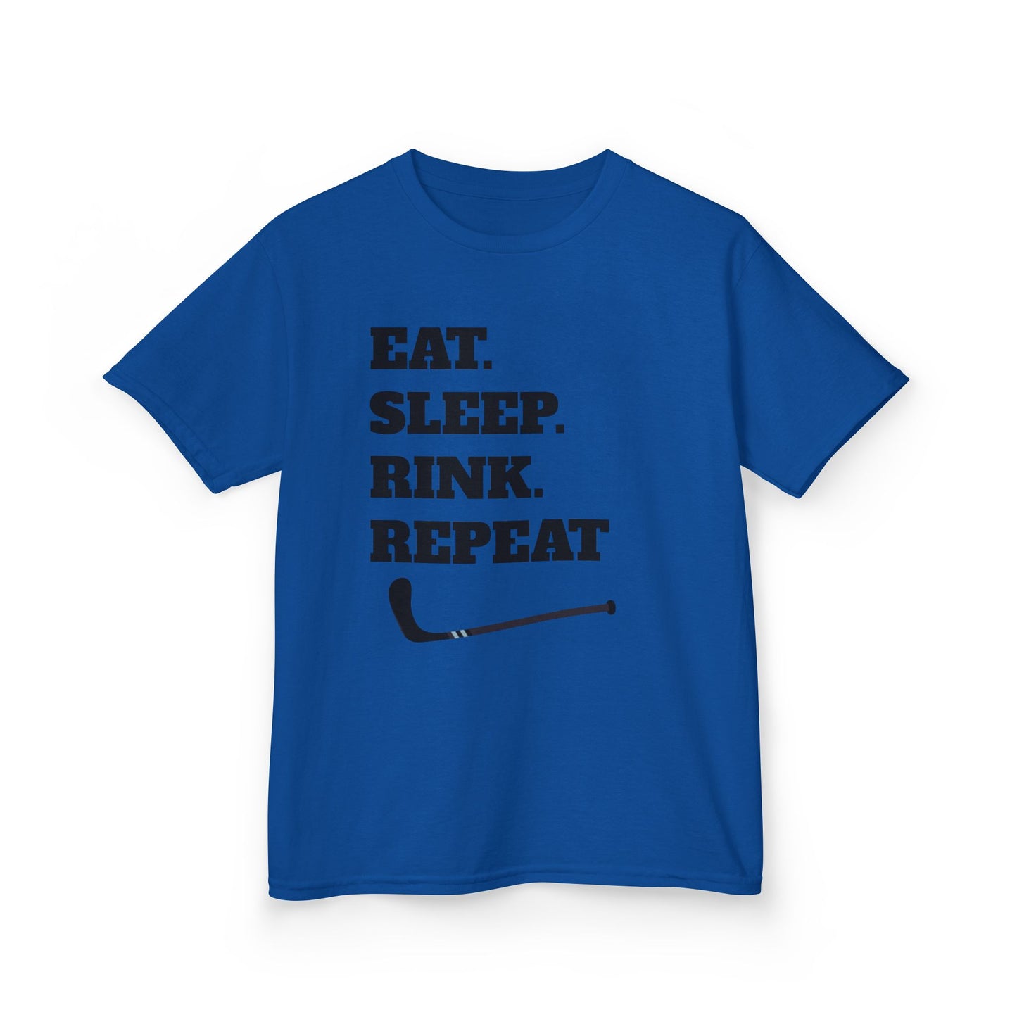 Youth Hockey Tee - Eat Sleep Rink Repeat