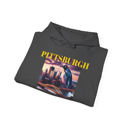 PITTSBURGH ADULT Graphic Hoodie - Unisex Heavy Blend™ - CITY SERIES