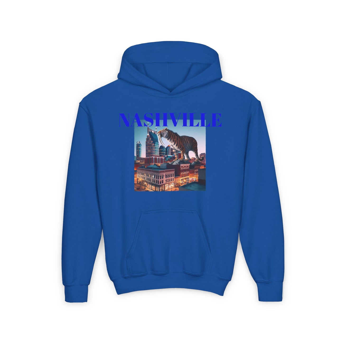 Youth Nashville Graphic Hoodie - Heavy Blend Sweatshirt