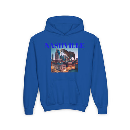 Youth Nashville Graphic Hoodie - Heavy Blend Sweatshirt