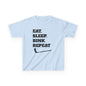 Youth Hockey Tee - Eat Sleep Rink Repeat