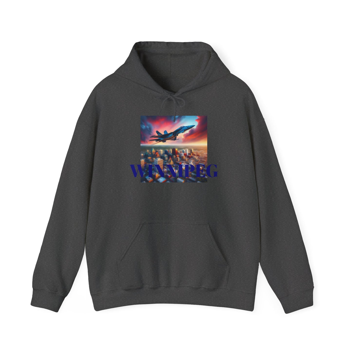 WINNIPEG ADULT Graphic Hoodie - Unisex Heavy Blend™ - CITY SERIES