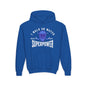 I Walk On Water Youth Hooded Sweatshirt - Superpower Theme for Young Athletes