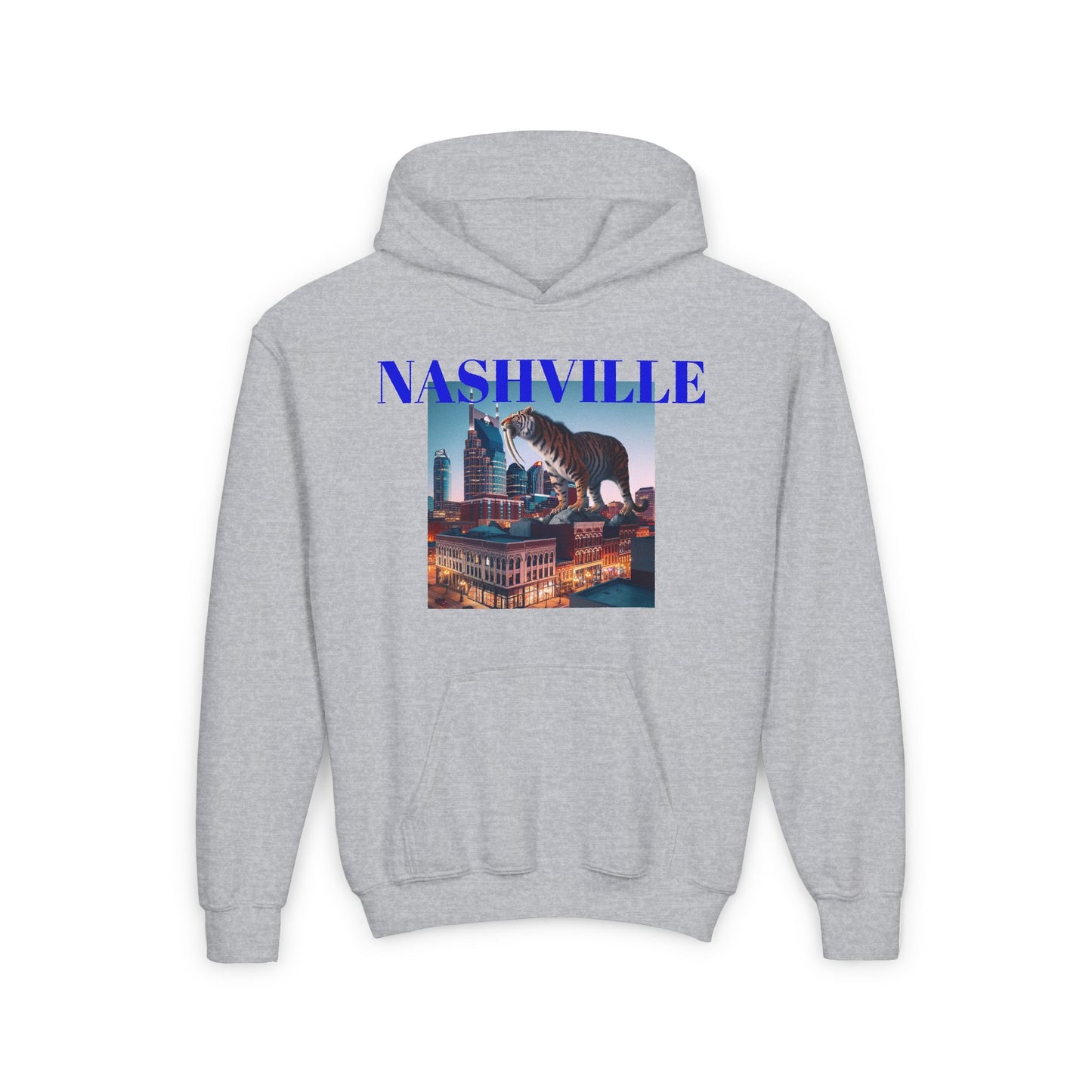 Youth Nashville Graphic Hoodie - Heavy Blend Sweatshirt