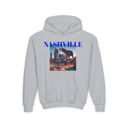 Youth Nashville Graphic Hoodie - Heavy Blend Sweatshirt