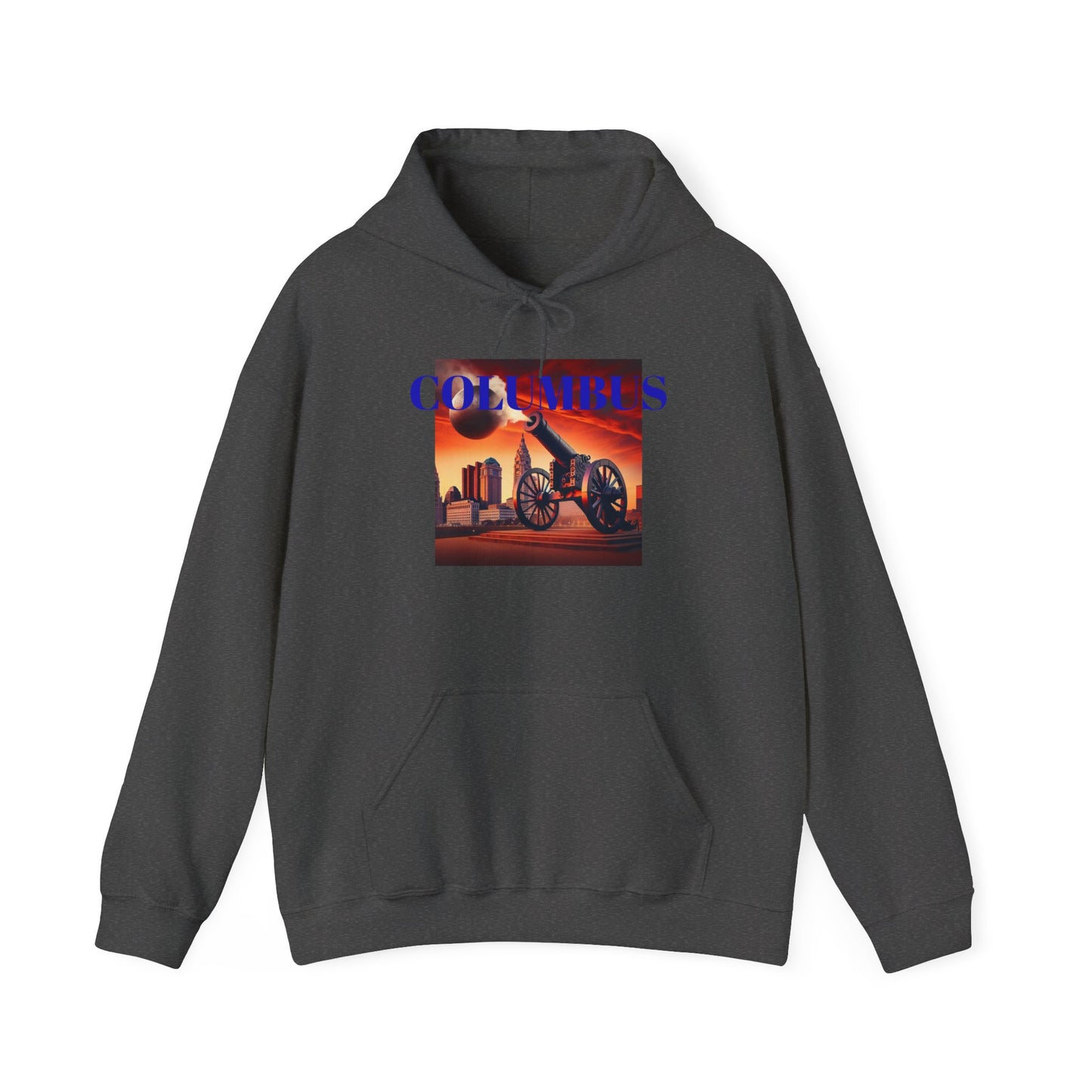 COLUMBUS ADULT Graphic Hoodie - Unisex Heavy Blend™ - CITY PRIDE SERIES