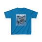 Kids Robot Ice Hockey Graphic Tee - Fun Sportswear for Young Fans