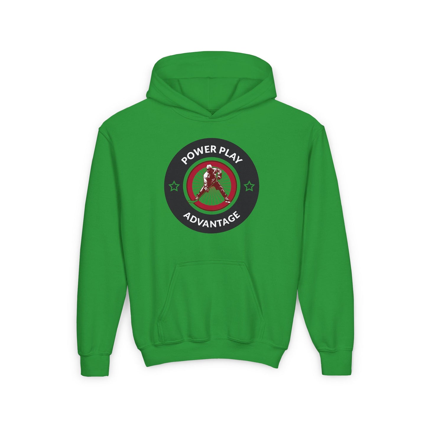 POWERPLAY ADVANTAGE Youth Heavy Blend Hooded Sweatshirt
