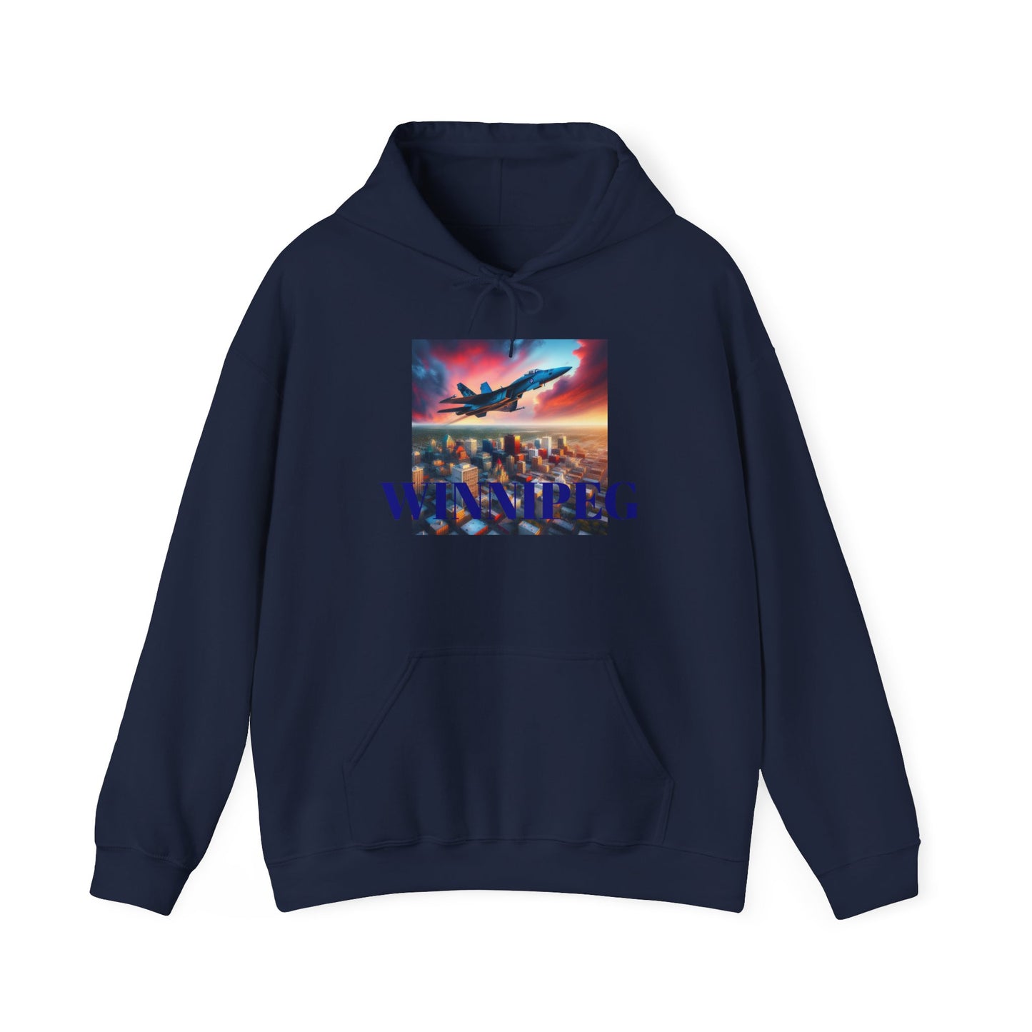 WINNIPEG ADULT Graphic Hoodie - Unisex Heavy Blend™ - CITY SERIES