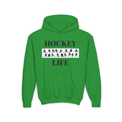 Youth Hockey Life Heavy Blend Hoodie
