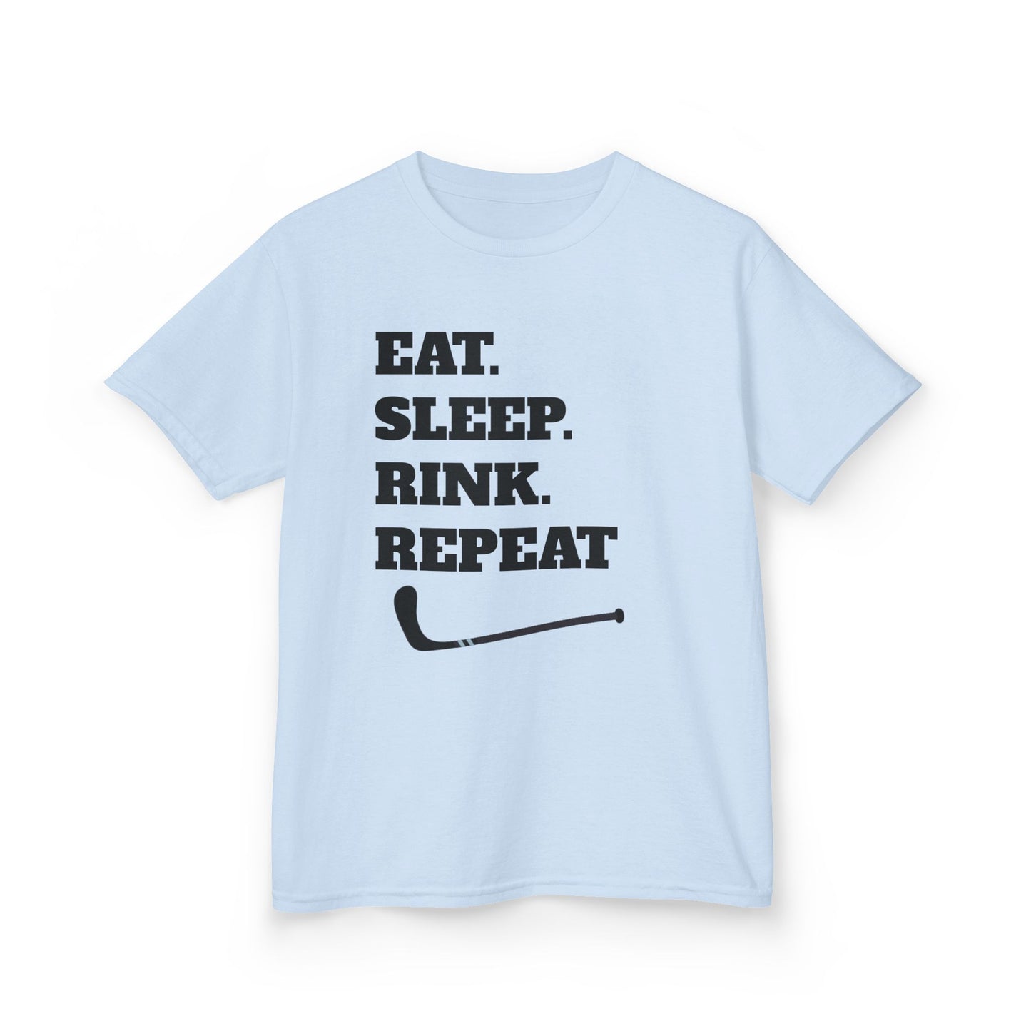 Youth Hockey Tee - Eat Sleep Rink Repeat