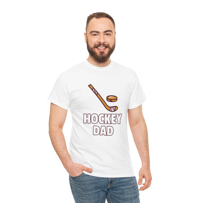 HOCKEY DAD Unisex Heavy Cotton Tee