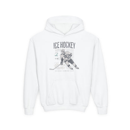 Youth Ice Hockey Hooded Sweatshirt - Perfect for Young Athletes