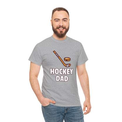 HOCKEY DAD Unisex Heavy Cotton Tee