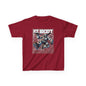 Kids Robot Ice Hockey Graphic Tee - Fun Sportswear for Young Fans