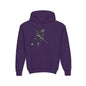 Youth Hockey Player Heavy Blend Hoodie - Perfect for Young Athletes