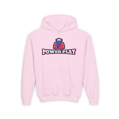 POWERPLAY Youth Heavy Blend Hooded Sweatshirt