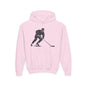 Youth Hockey Player Heavy Blend Hoodie - Perfect for Young Athletes
