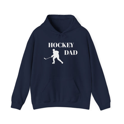 Hockey Dad Unisex Heavy Blend™ Hooded Sweatshirt | Perfect Gift for Hockey Lovers
