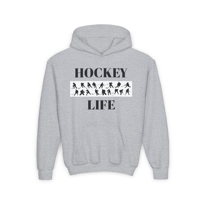 Youth Hockey Life Heavy Blend Hoodie