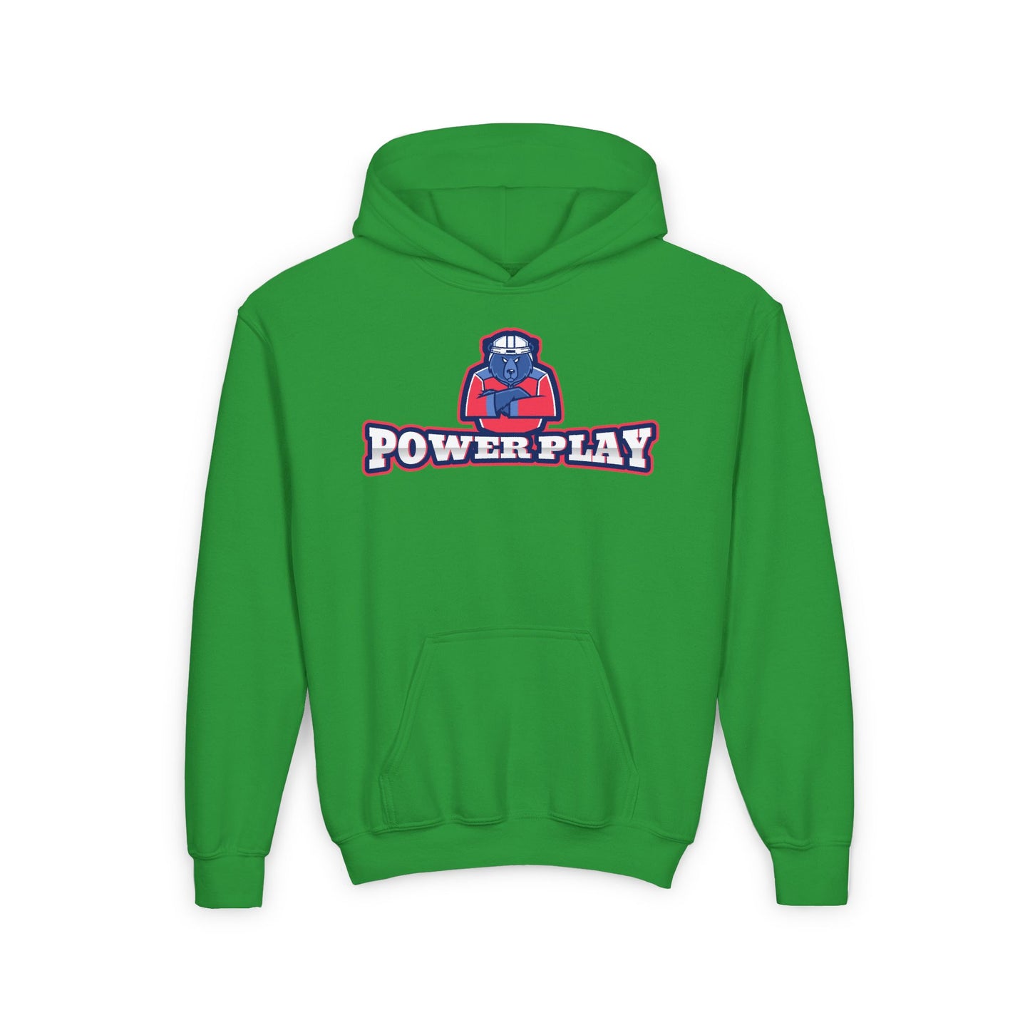 POWERPLAY Youth Heavy Blend Hooded Sweatshirt