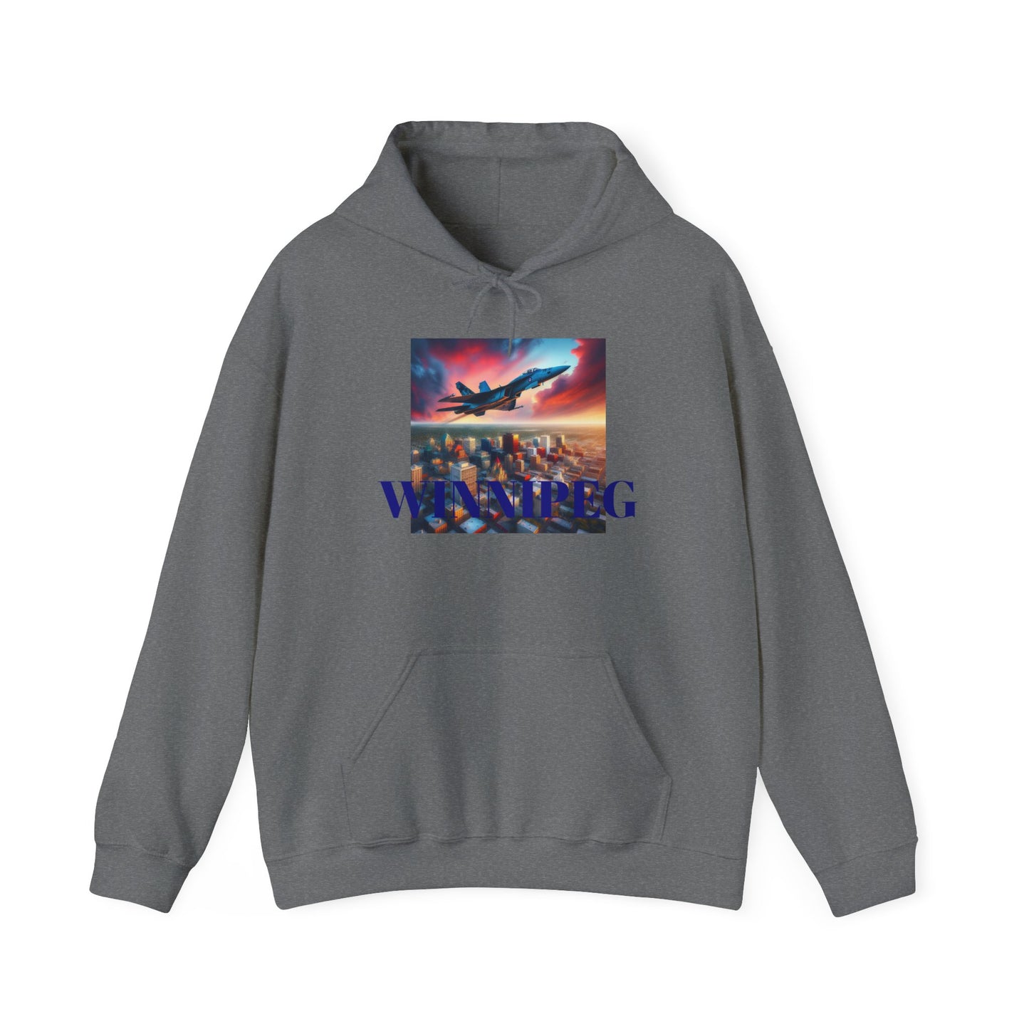 WINNIPEG ADULT Graphic Hoodie - Unisex Heavy Blend™ - CITY SERIES