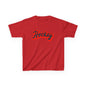 Kids Hockey Heavy Cotton Tee - Perfect for Young Fans!