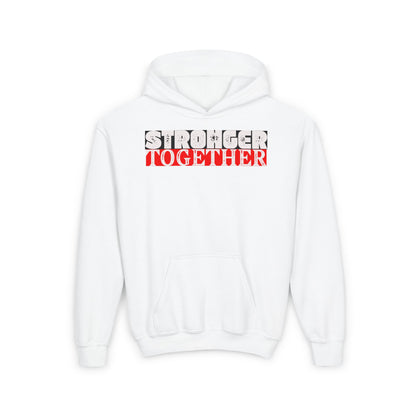 Stronger Together Youth Hoodie - Cozy Blend