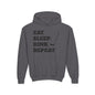 Youth Hockey Sweatshirt - Eat Sleep Rink Repeat