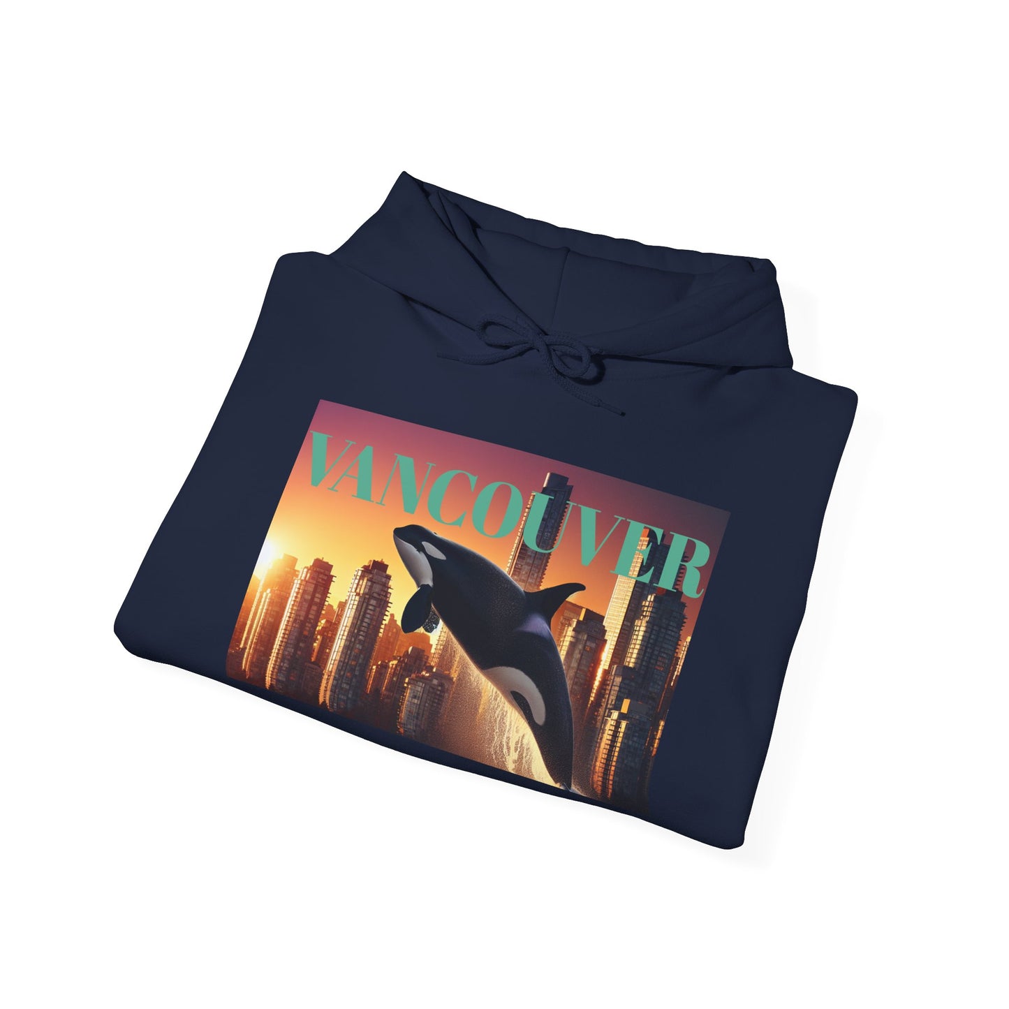 VANCOUVER ADULT Graphic Hoodie - Unisex Heavy Blend™ - CITY PRIDE SERIES