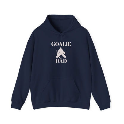Goalie Dad Unisex Heavy Blend Hoodie - Perfect Gift for Sports Enthusiasts