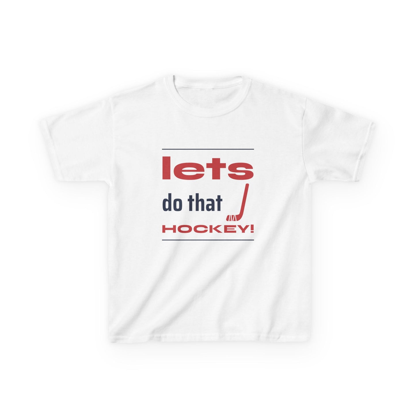 LET DO THAT HOCKEY Kids Heavy Cotton™ Tee