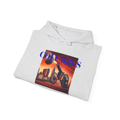 COLUMBUS ADULT Graphic Hoodie - Unisex Heavy Blend™ - CITY PRIDE SERIES