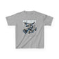 Kids Robot Ice Hockey Graphic Tee - Fun Sportswear for Young Fans
