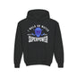 I Walk On Water Youth Hooded Sweatshirt - Superpower Theme for Young Athletes